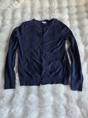 J. Crew Navy Cardigan